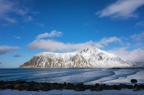 Winter in Norway. Stock Photos