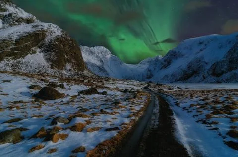 Winter in Norway. Foto stock