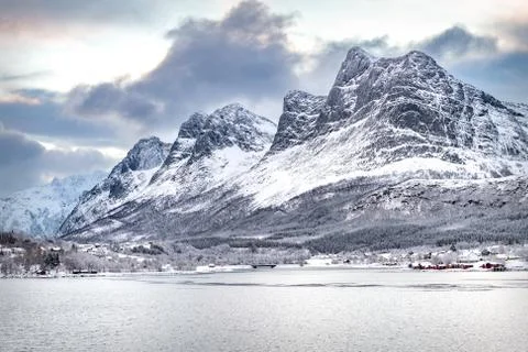 Winter in Norway Stock Photos