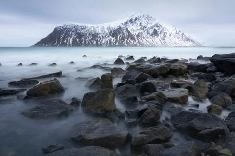 Winter in Norway. Foto stock