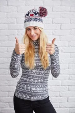 Winter is ok Stock Photos