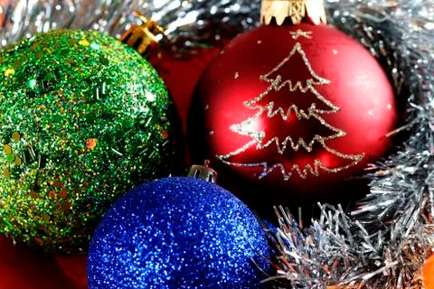 Winter ornaments Stock Photos