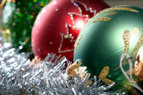 Winter ornaments Stock Photos