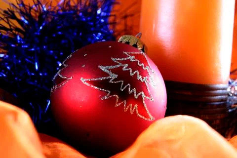 Winter ornaments Stock Photos