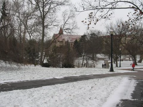 Winter at OSU Stock Photos