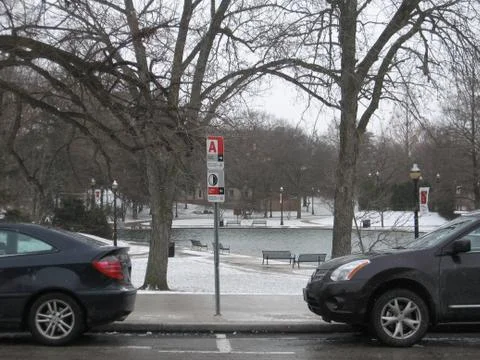 Winter at OSU Stock Photos
