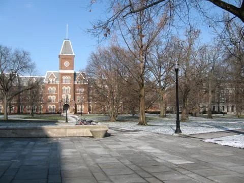 Winter at OSU Stock Photos