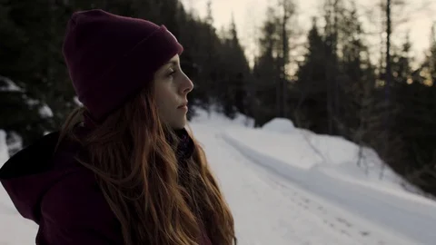 Winter Outfit Stock Footage 121164038