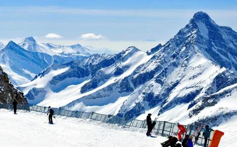 Winter panorama Stock Photos