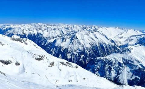 Winter panorama Foto stock