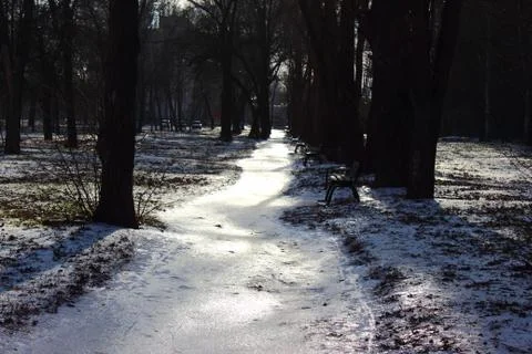 Winter Park Stock Photos