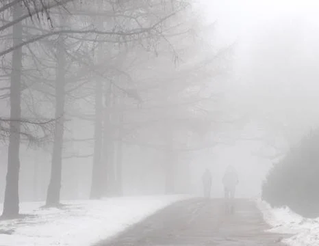 Winter park Stock Photos