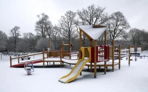 Winter park Stock Photos