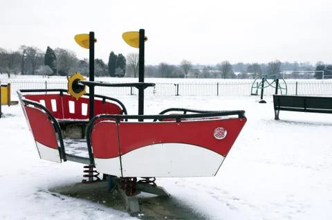 Winter park Stock Photos