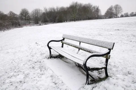 Winter park Stock Photos