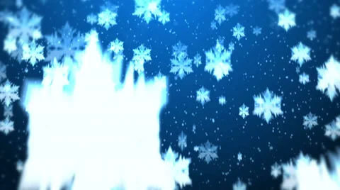 Winter Particles 3 Vídeo Stock 32636113