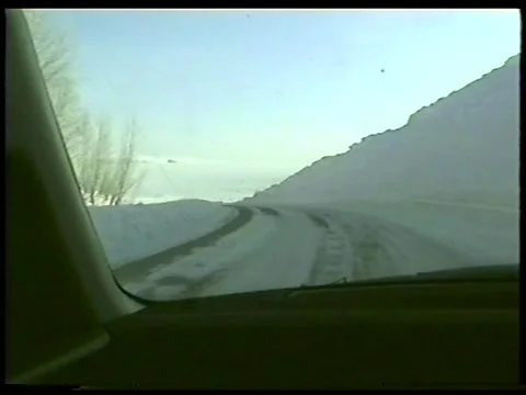 Winter Pass Stock Footage 341158666