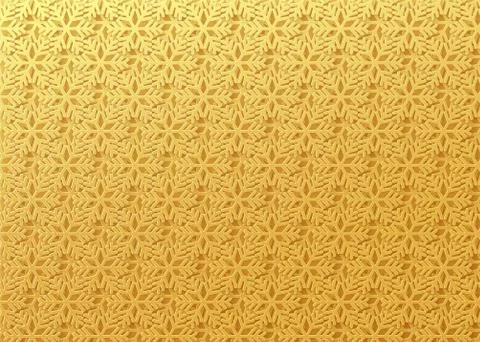 Winter pattern background. Snowflake ornament vector. Stock Illustration