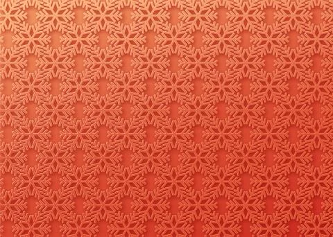 Winter pattern background. Snowflake ornament vector. Stock Illustration