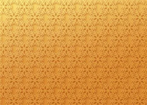 Winter pattern background. Snowflake ornament vector. Stock Illustration