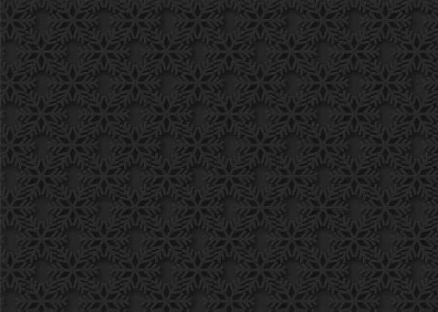 Winter pattern background. Snowflake ornament vector. 스톡 일러스트