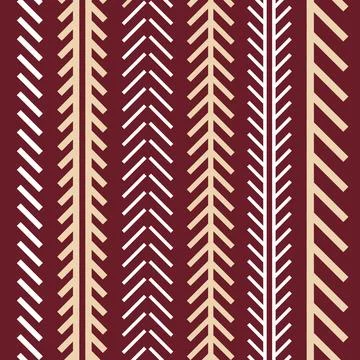 Winter pattern with fir-trees. Christmas ornament Stock Illustration