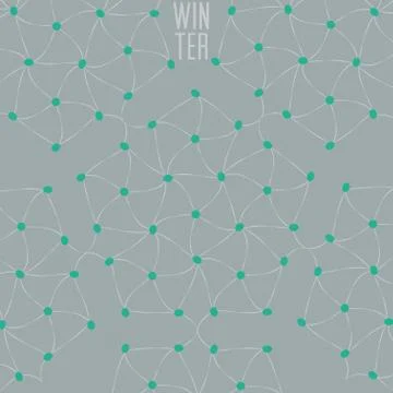Winter pattern Stock Illustration