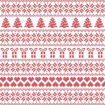 Winter pattern Illustrazione stock