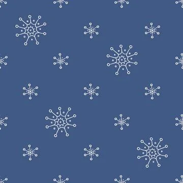 Winter pattern Stock Illustration