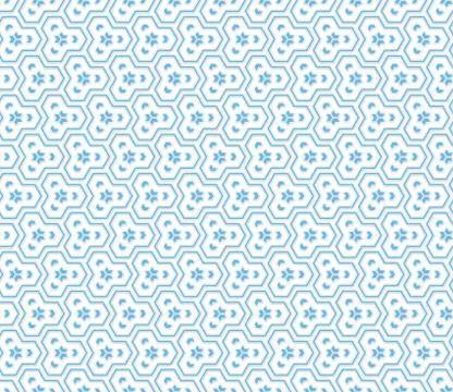 Winter pattern light blue Stock Illustration