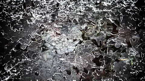 Winter patterns Christmas tales Vídeos de archivo 145179057