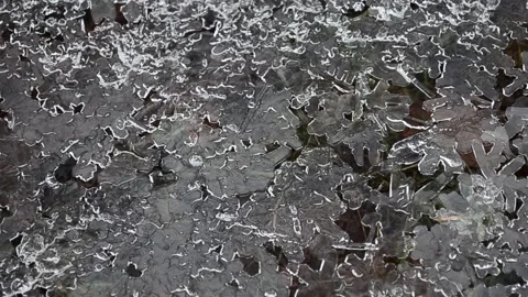 Winter patterns Christmas tales Vídeo Stock 145179481