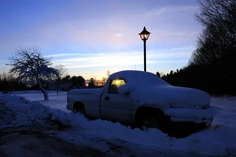 Winter of P.E.I. Stock Photos