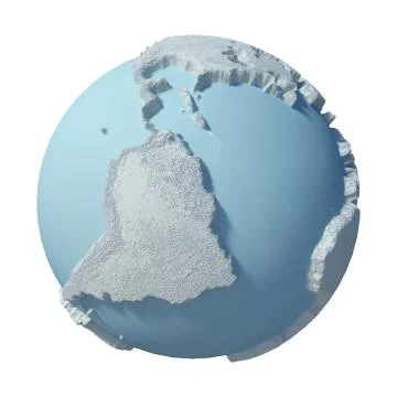 Winter Planet Stock Illustration