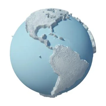 Winter Planet Stock Illustration