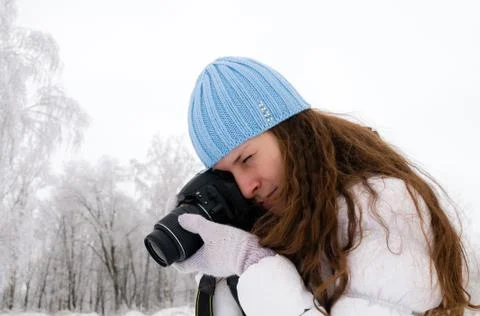 Winter portrait Фото