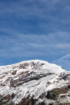 Winter in Pyrenees Foto stock