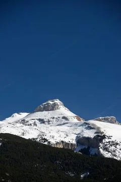 Winter in Pyrenees Stock Photos