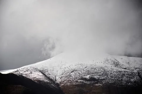 Winter in Pyrenees Stock Photos