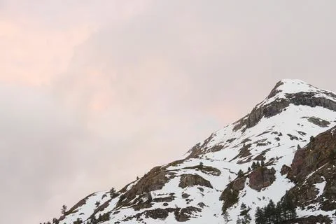 Winter in Pyrenees Stock Photos