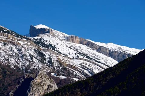 Winter in the Pyrenees Foto stock
