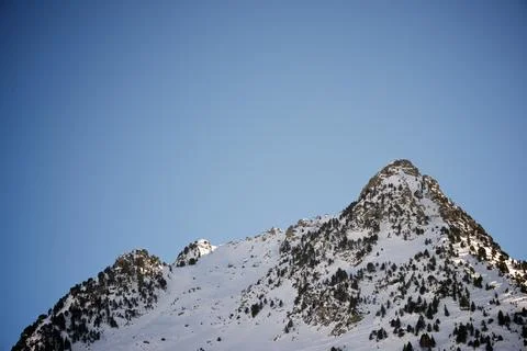 Winter in the Pyrenees Stock Photos