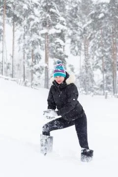 Winter rest Stock Photos