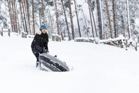 Winter rest Foto stock
