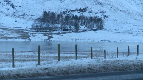 Winter Retreat Video stock 8563320