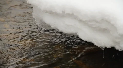 Winter river. 02 Stock Footage 27897661
