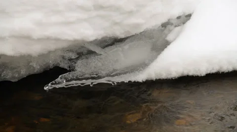 Winter river. 04 Stock Footage 27897633