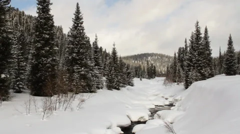 Winter river. 10 Stock Footage 27899454