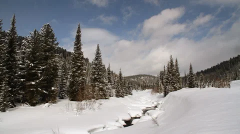 Winter river. 13 Stock Footage 27900903