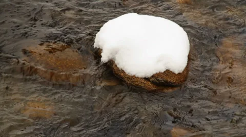 Winter river. 17 Stock Footage 27902074